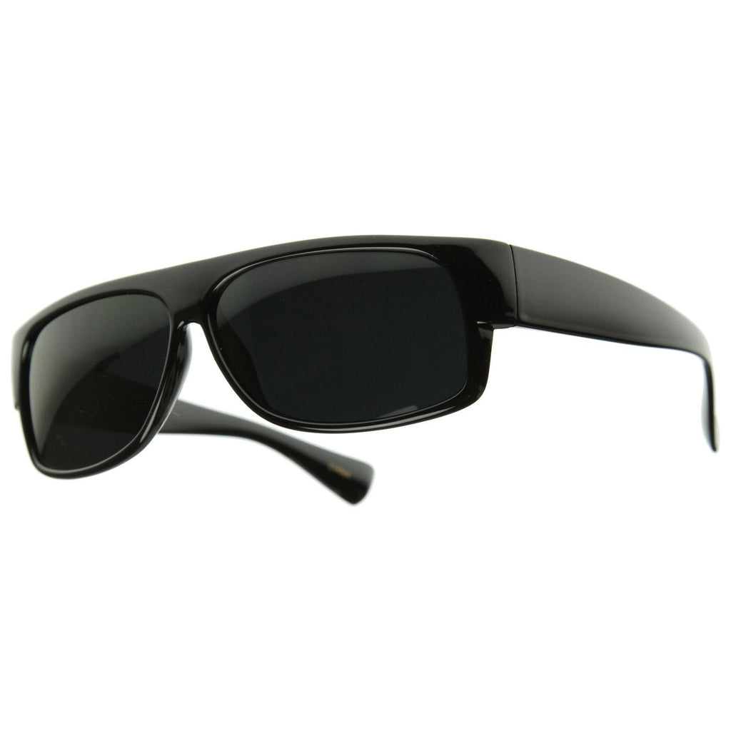 Retro 1980's Hip Hop Rapper Fashion Flat Top Gangster Shades Sunglasses 8443
