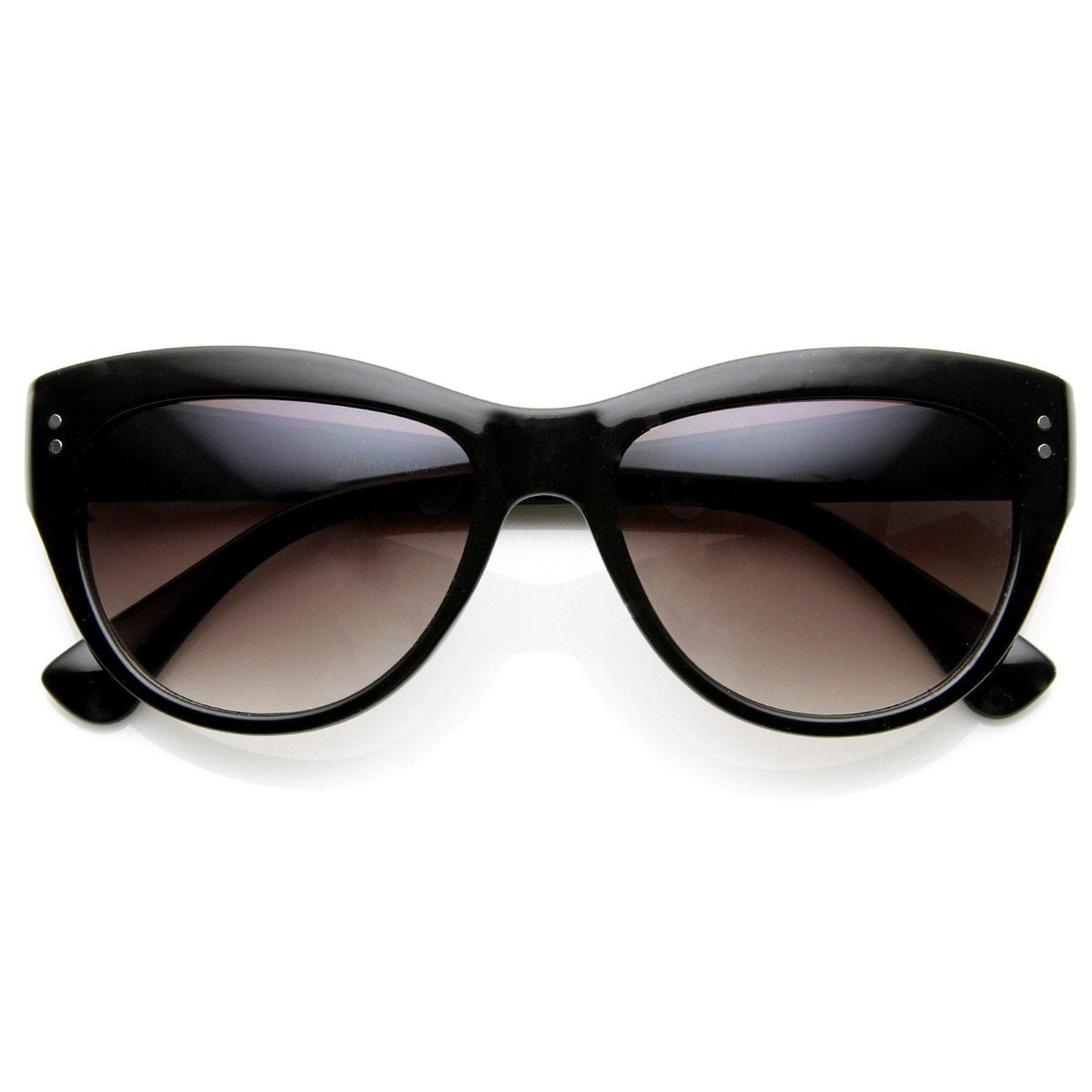 Womens Retro Riveted Cat eye Sunglasses 8996
