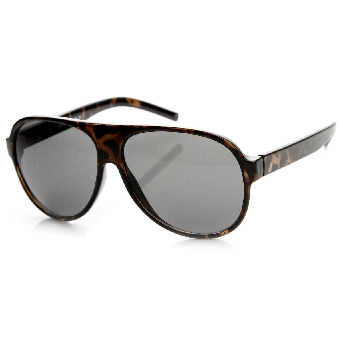 Retro 1980's Hipster Large Men's Aviator Sunglasses 9113