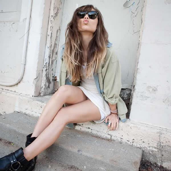 Large Vintage Classic 80s Horned Rim Sunglasses 2373 G15 54mm