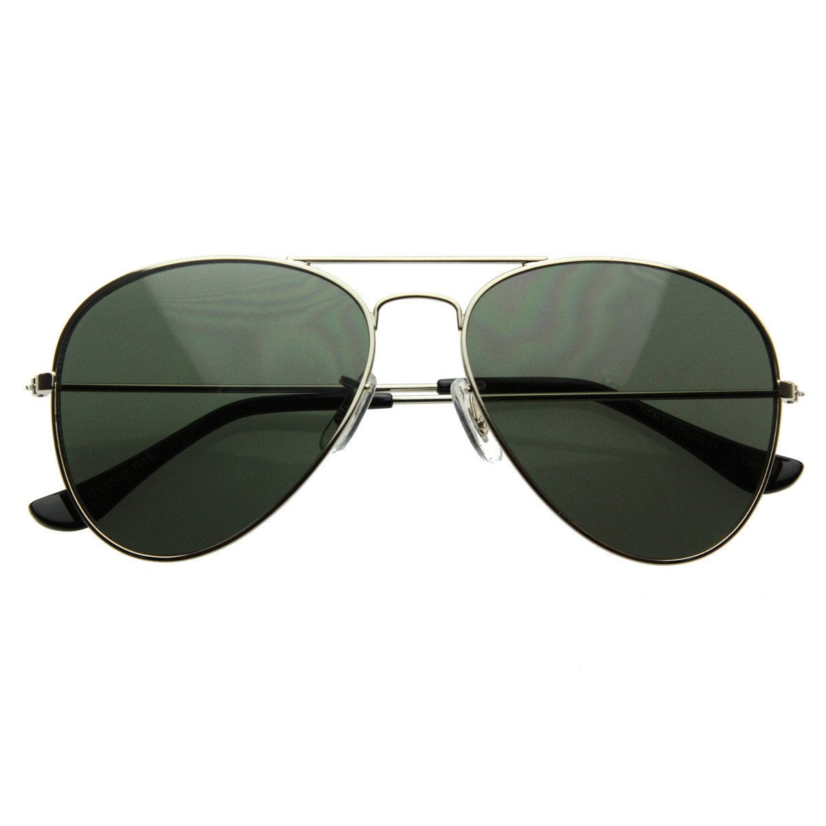 Limited Edition Classic Metal Tear Drop Aviator Sunglasses + Case 1041