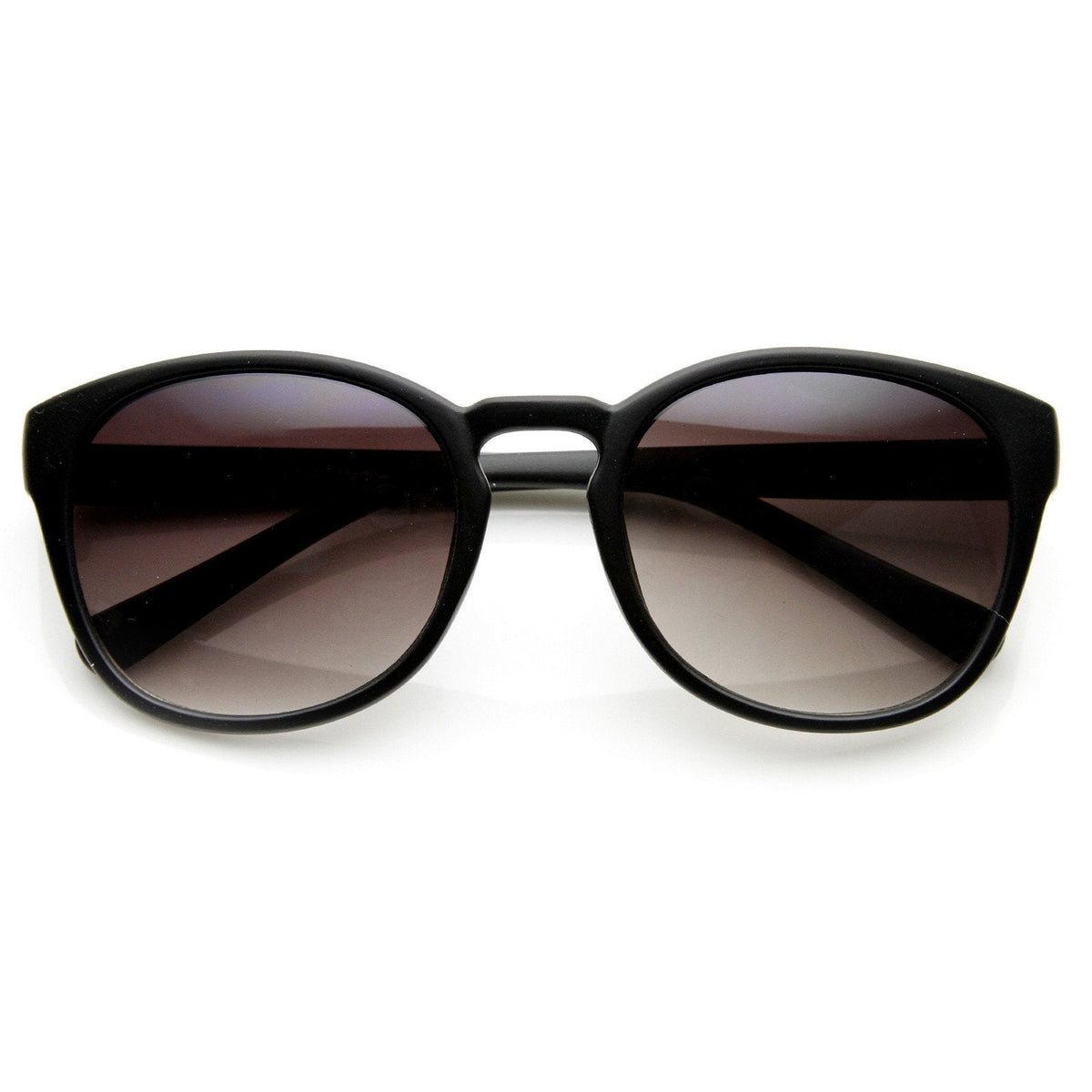 Womens Retro Colorful Pastel P3 Horned Rim Keyhole Sunglasses 9104