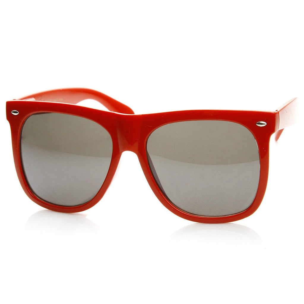 Oversize Retro Hipster Horned Rim Sunglasses 8889