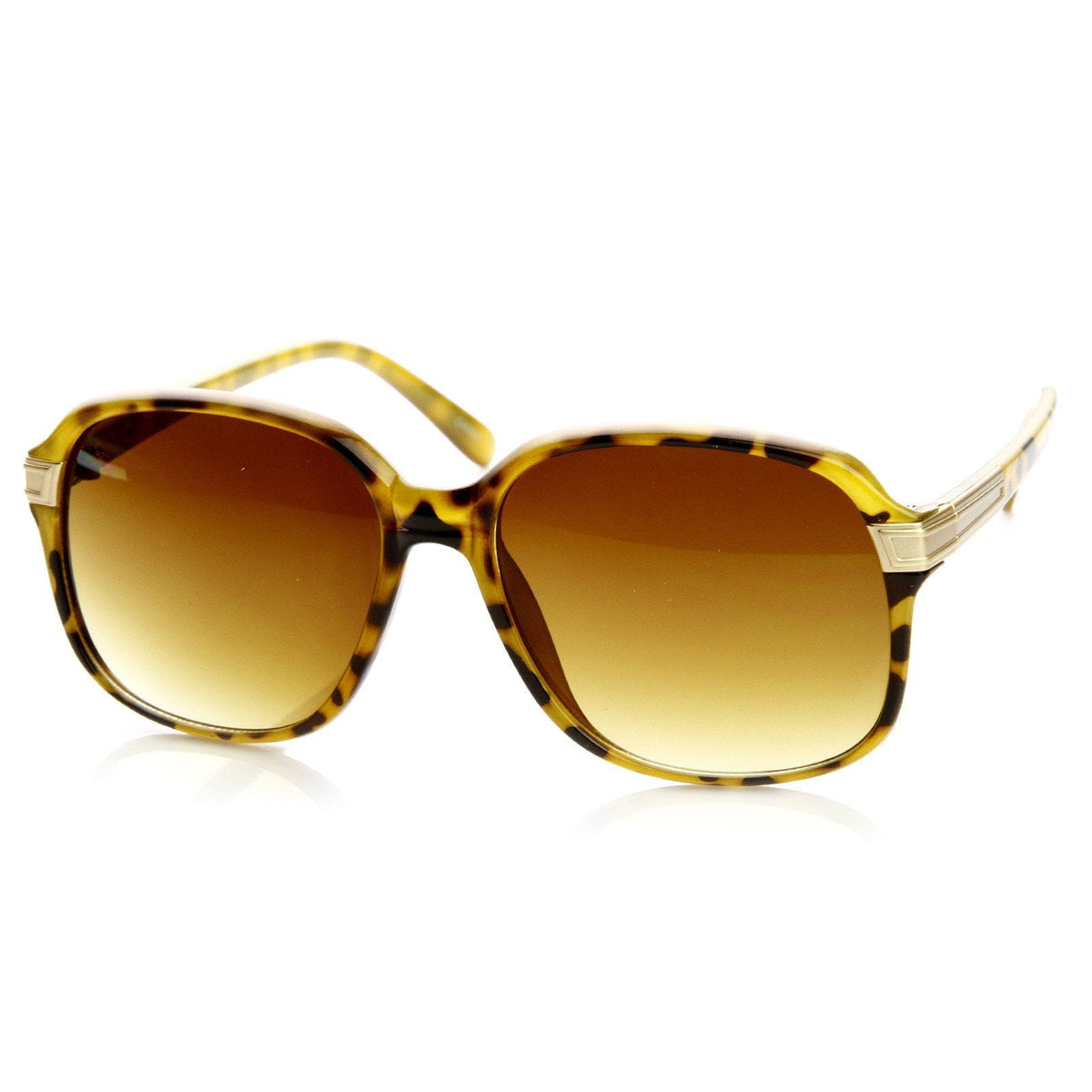 Retro European Square Fashion Womens Sunglasses 8828