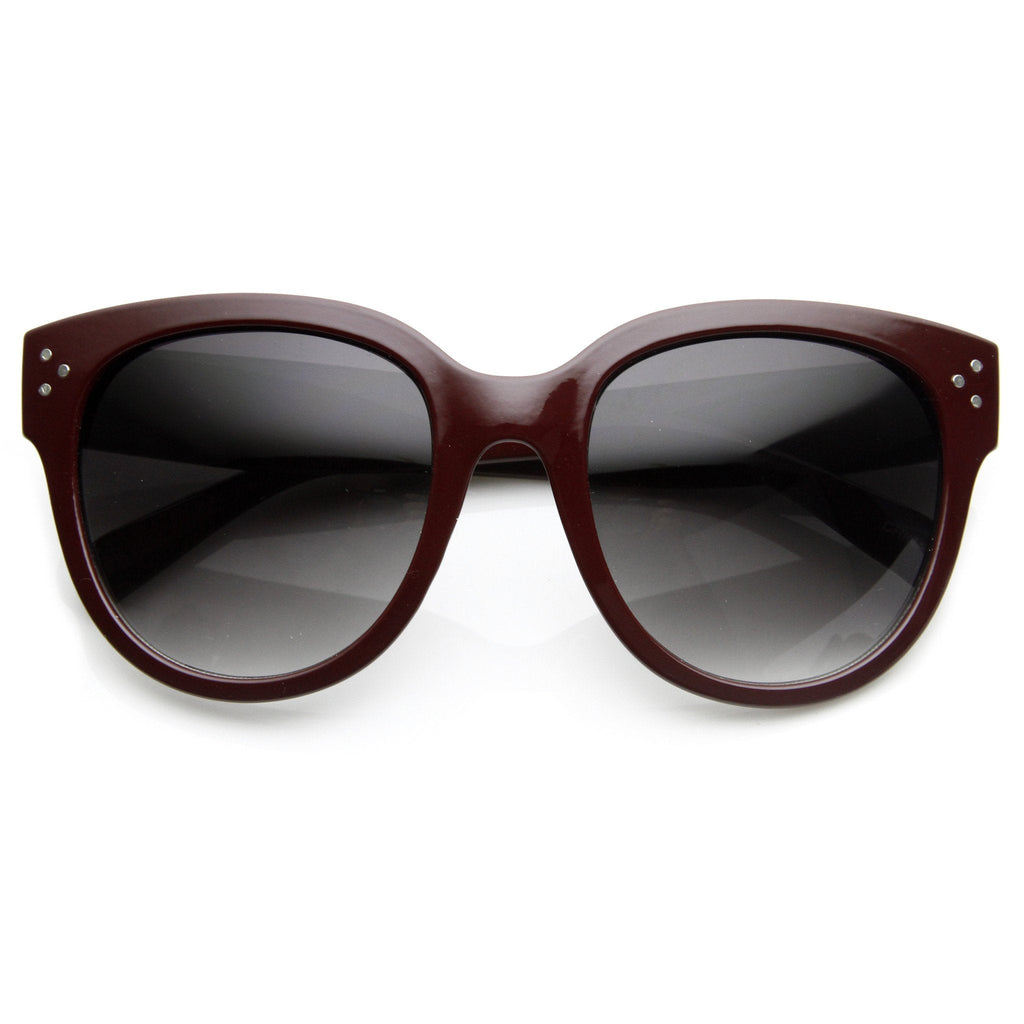 Oversize Womens Designer Cat Eye Sunglasses 8814