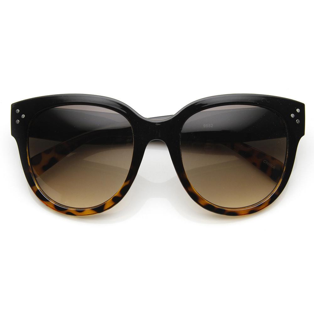 Oversize Womens Designer Cat Eye Sunglasses 8814