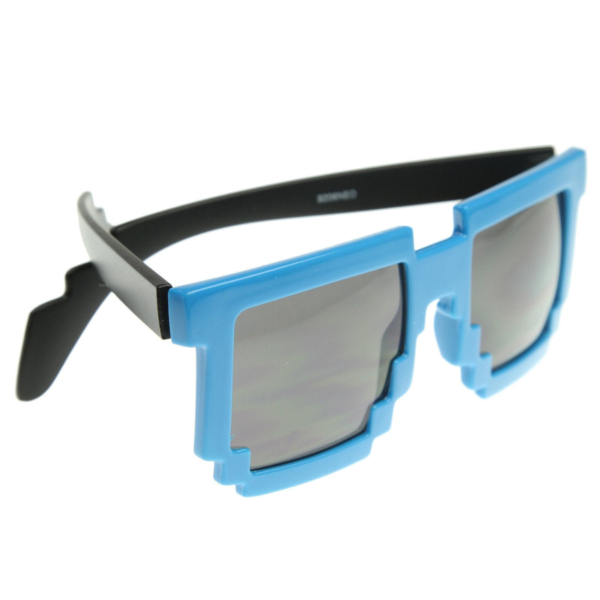 Super Fun Retro Pixelate 8-Bit Geek Sunglasses 8539