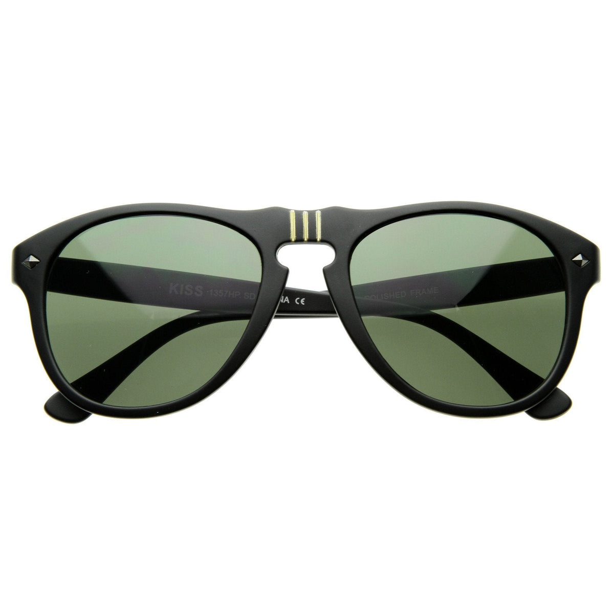 Mens Celebrity European Retro Aviator Sunglasses 8168