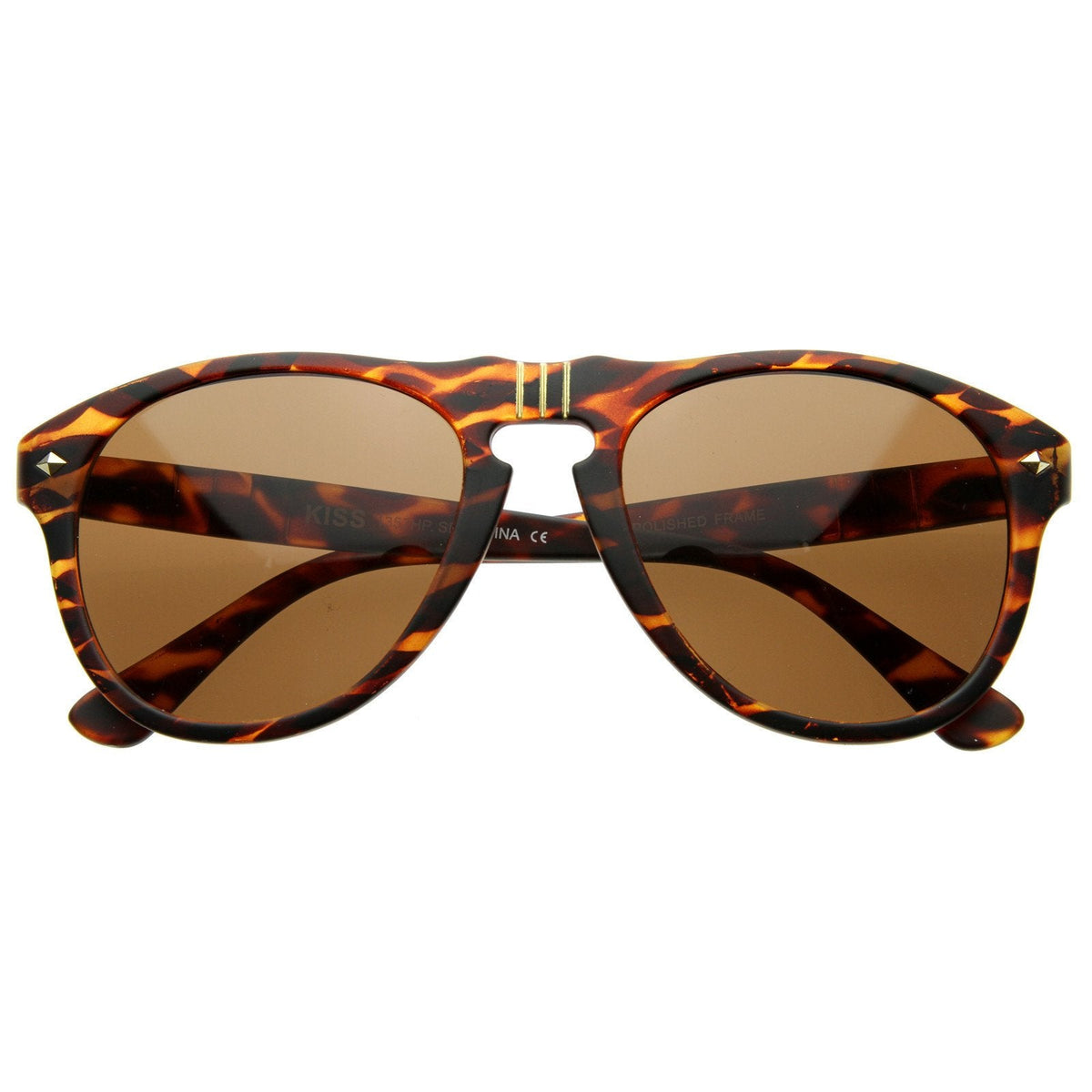 Mens Celebrity European Retro Aviator Sunglasses 8168