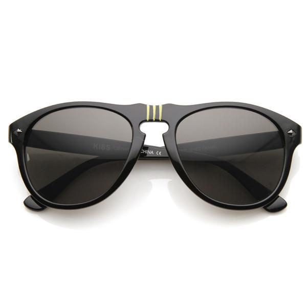 Mens Celebrity European Retro Aviator Sunglasses 8168