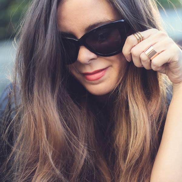 Oversize Thick Temple Womens Fashion Cat Eye Sunglasses 9167