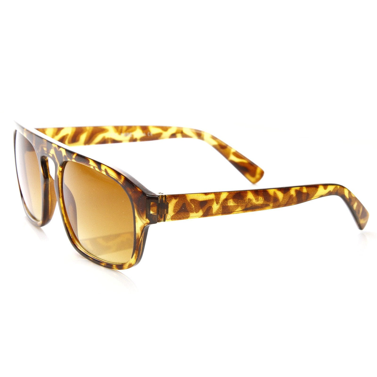Mens European Fashion Center Cut Square Aviator Sunglasses 8655