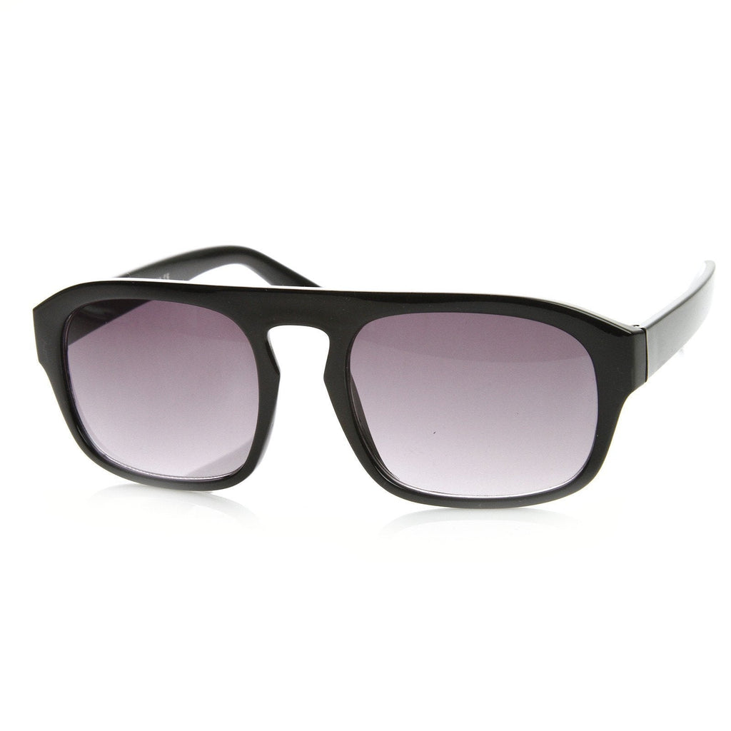 Mens European Fashion Center Cut Square Aviator Sunglasses 8655