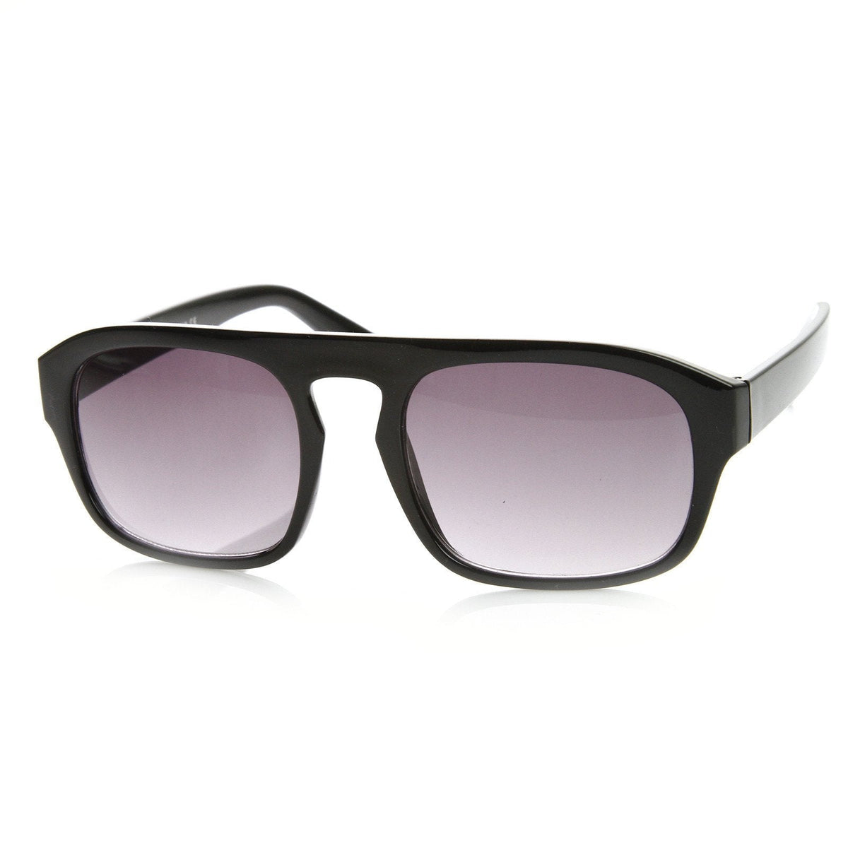 Mens European Fashion Center Cut Square Aviator Sunglasses 8655