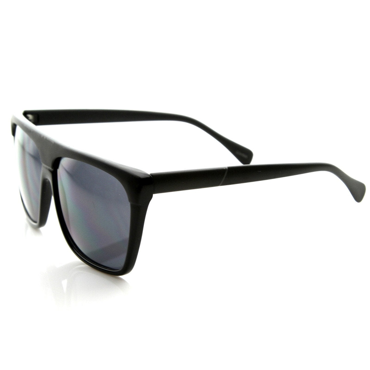 Super Retro Flat Top Mens Aviator Sunglasses 8604