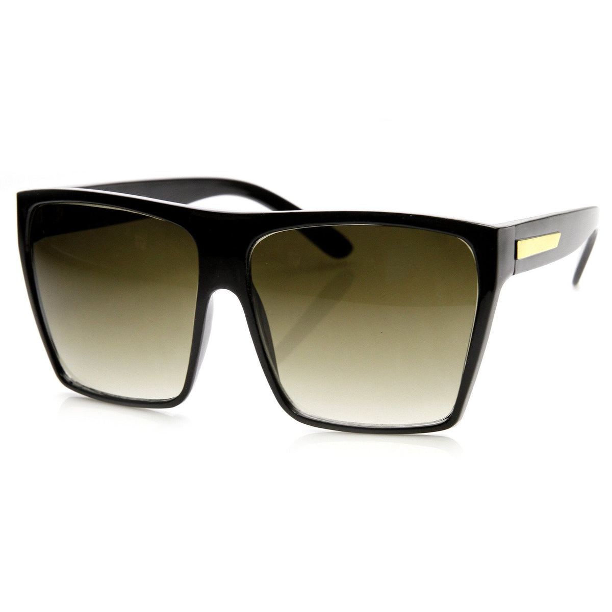 Oversize Square Retro Block Hipster Sunglasses 9259