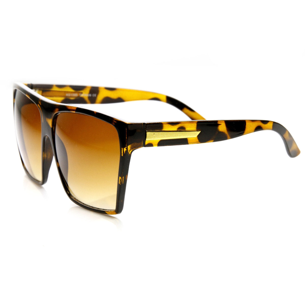 Oversize Square Retro Block Hipster Sunglasses 9259