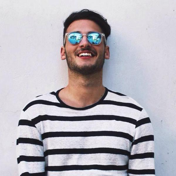 Retro P3 Horned Rim Frame Mirrored Lens Sunglasses 8829