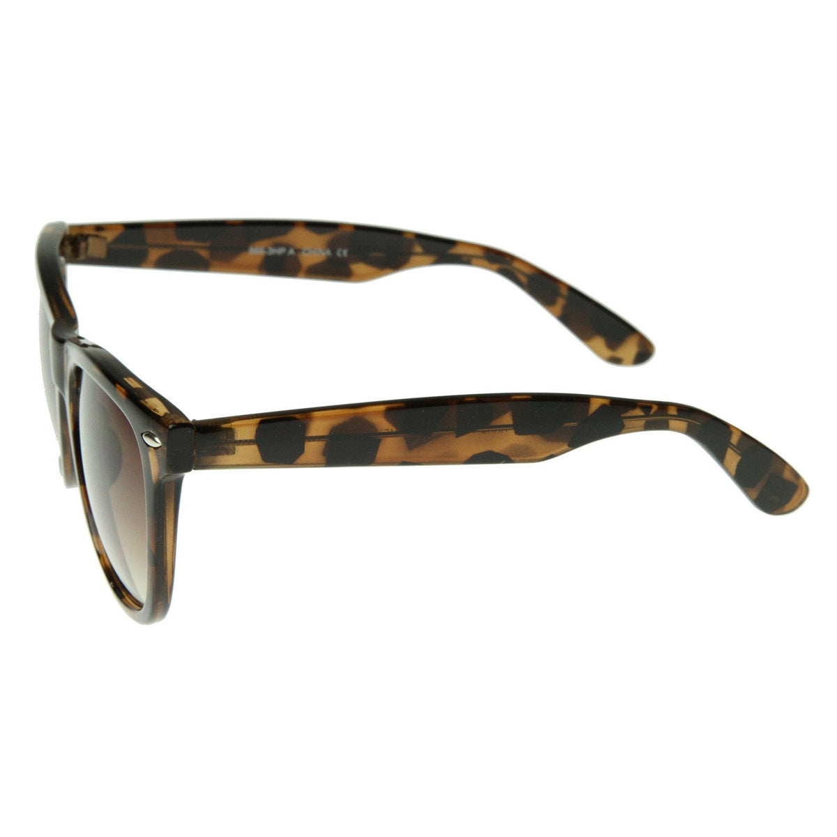 Retro Large Horned Rim Classic Sunglasses 2374 54mm