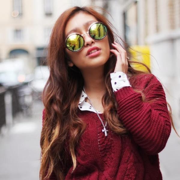 Retro Round Circle Flash Mirror Lens Sunglasses 8929
