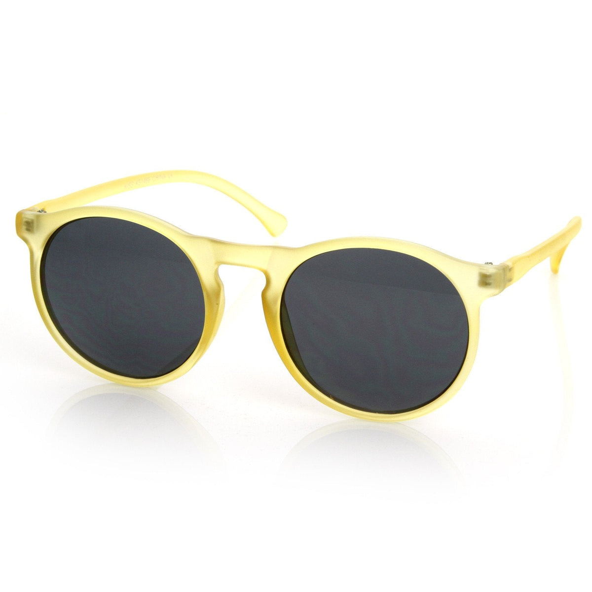 Unique Indie Vintage Key Hole P3 Round Sunglasses 8587