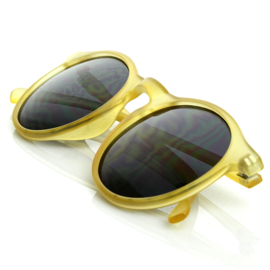 Unique Indie Vintage Key Hole P3 Round Sunglasses 8587