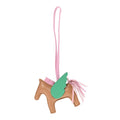Milo Lambskin Grigri Rodeo Pegase Horse Bag Charm PM Chai Mauve Sylvestre Menthe