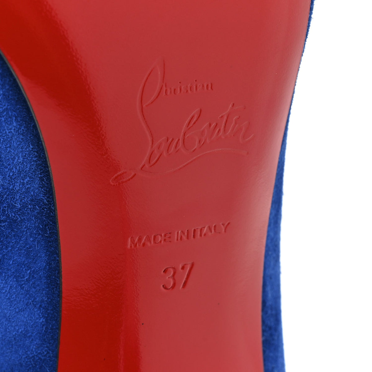 Veau Velours Quart 80 Mules 37 Cyclades
