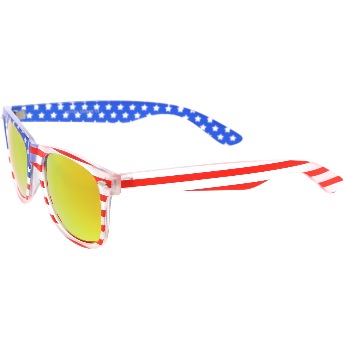 Festival USA Stars & Stripes Mirrored Lens Novelty Sunglasses 9960