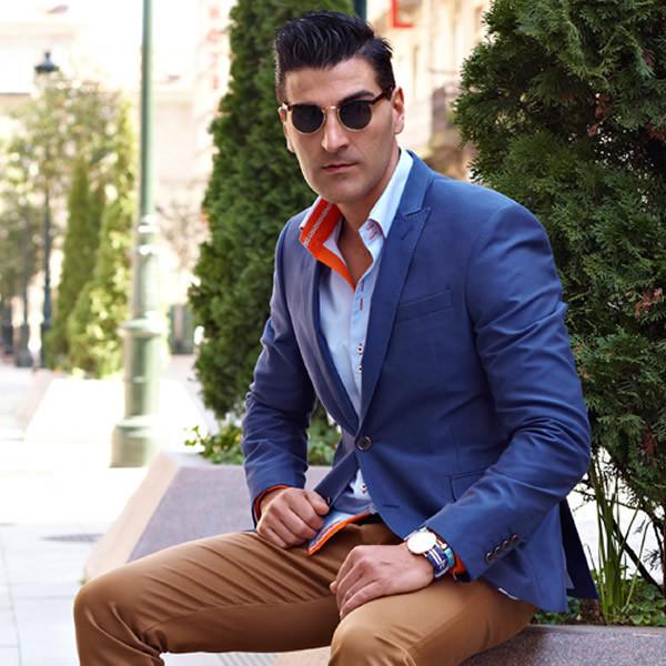 Dapper Vintage Fashion Round Half Frame Sunglasses 9165