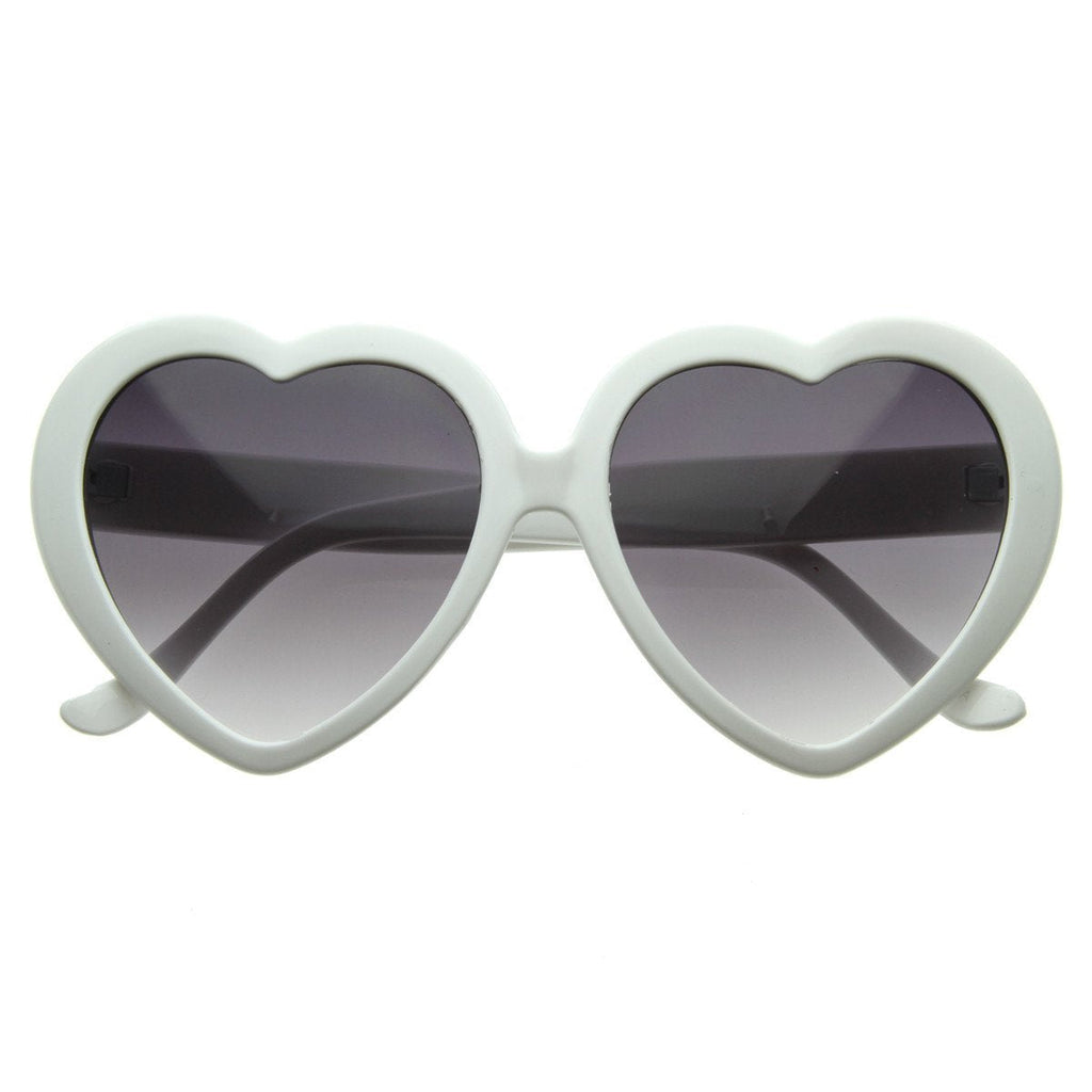 Cute Celebrity Sweet Heart Shape Sunglasses 8182