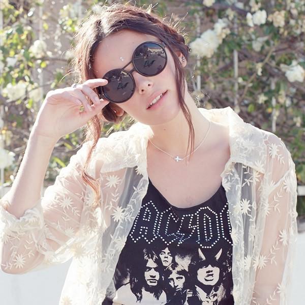 Super Round Oversize Fashion Sunglasses 8636