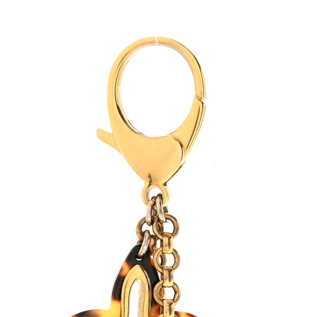 Insolence Bag Charm Ecaille