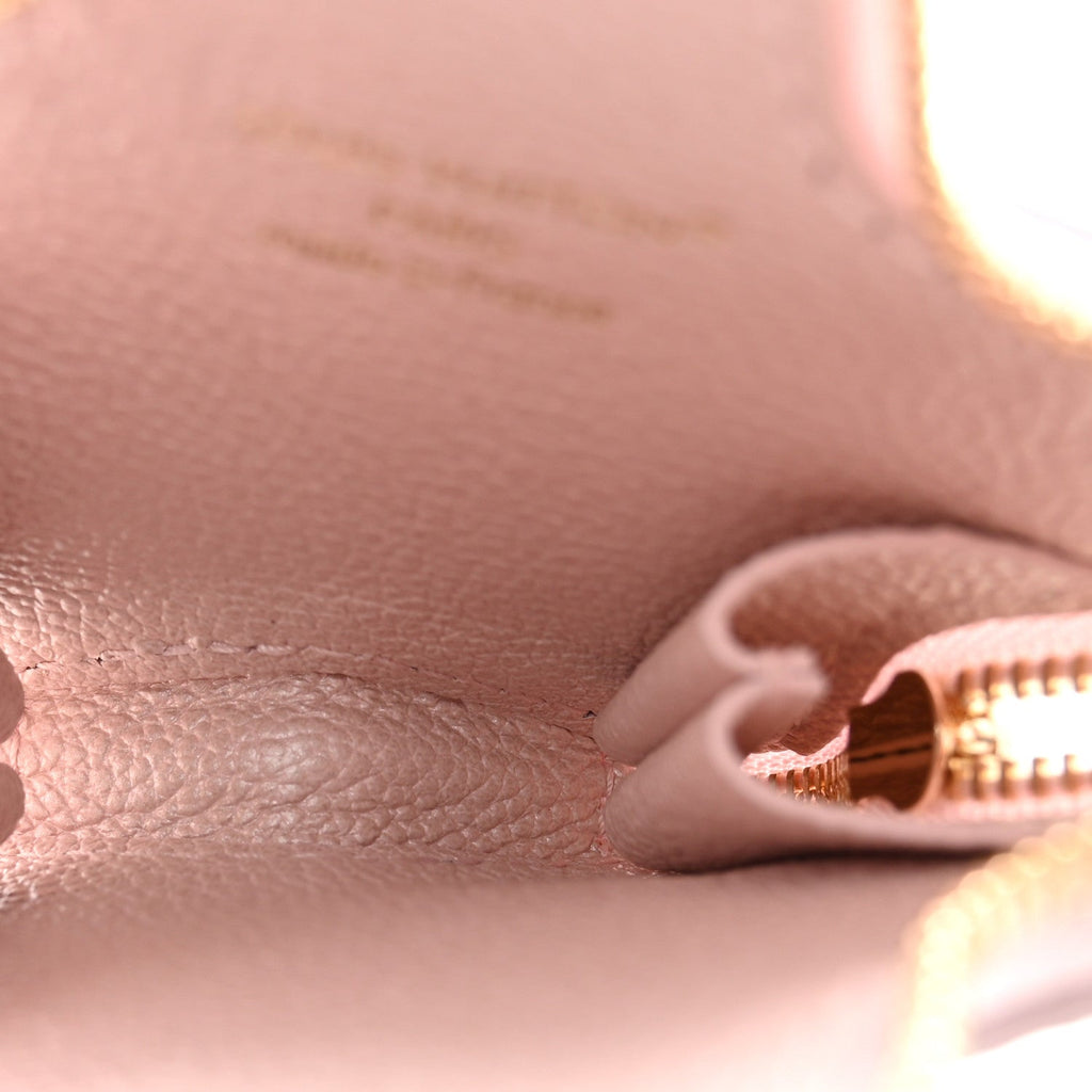 Empreinte Monogram Spark Coin Purse Snowy Pearl