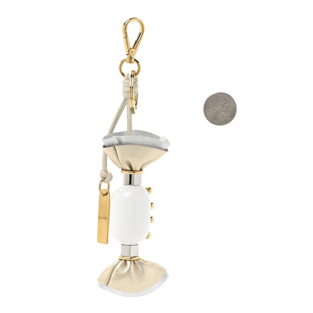 Plexiglass Nappa Candy Keychain Charm Pirite