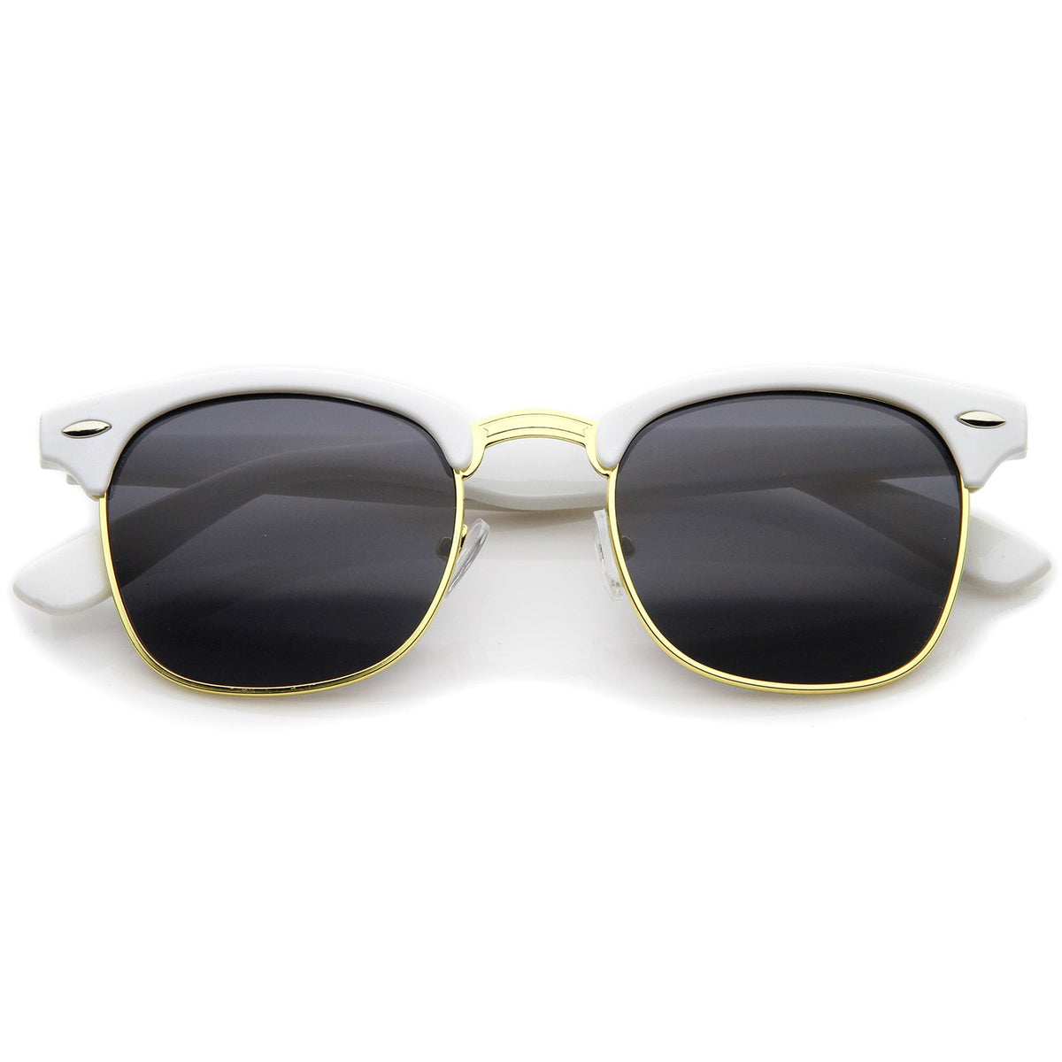 Everyday Two-Tone Half Frame Sunglasses A703