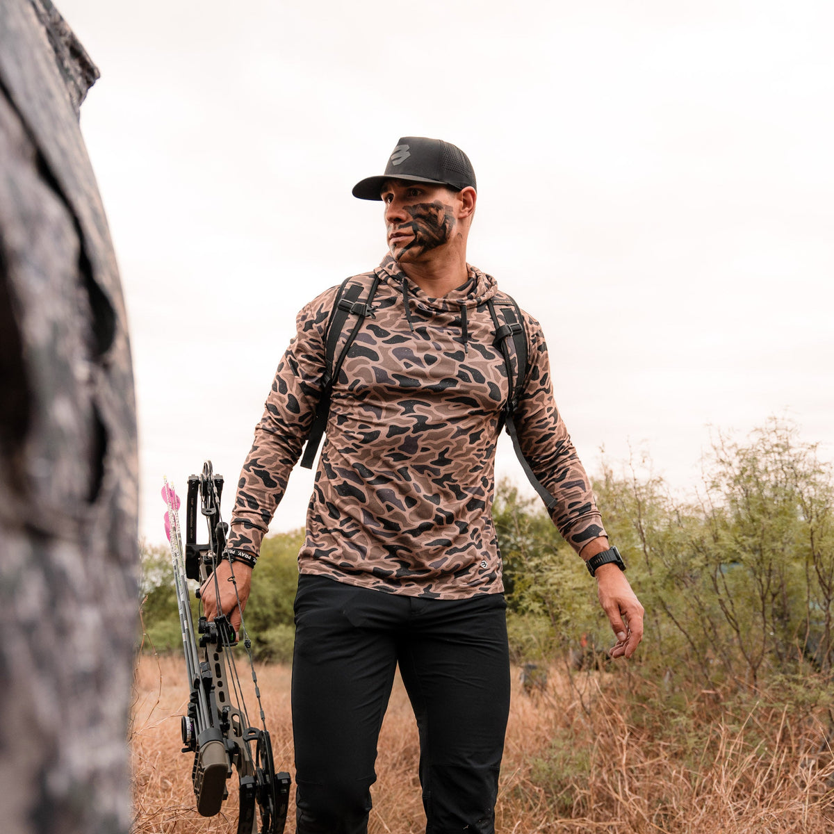 Performance Hoodie - Gauge Camo