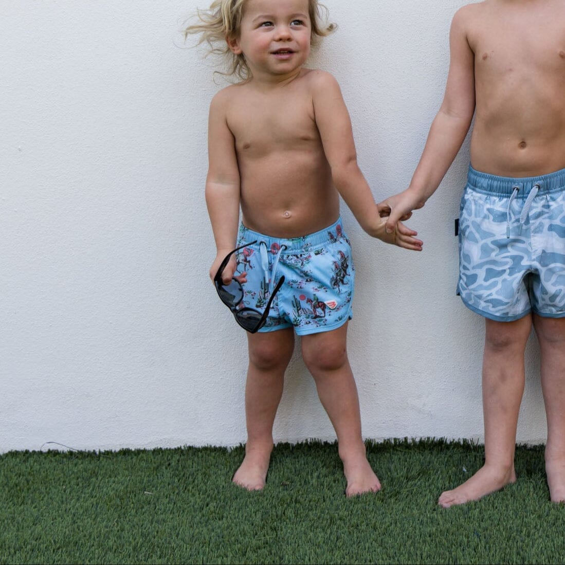 Youth Swim Trunk - Cowboy Up