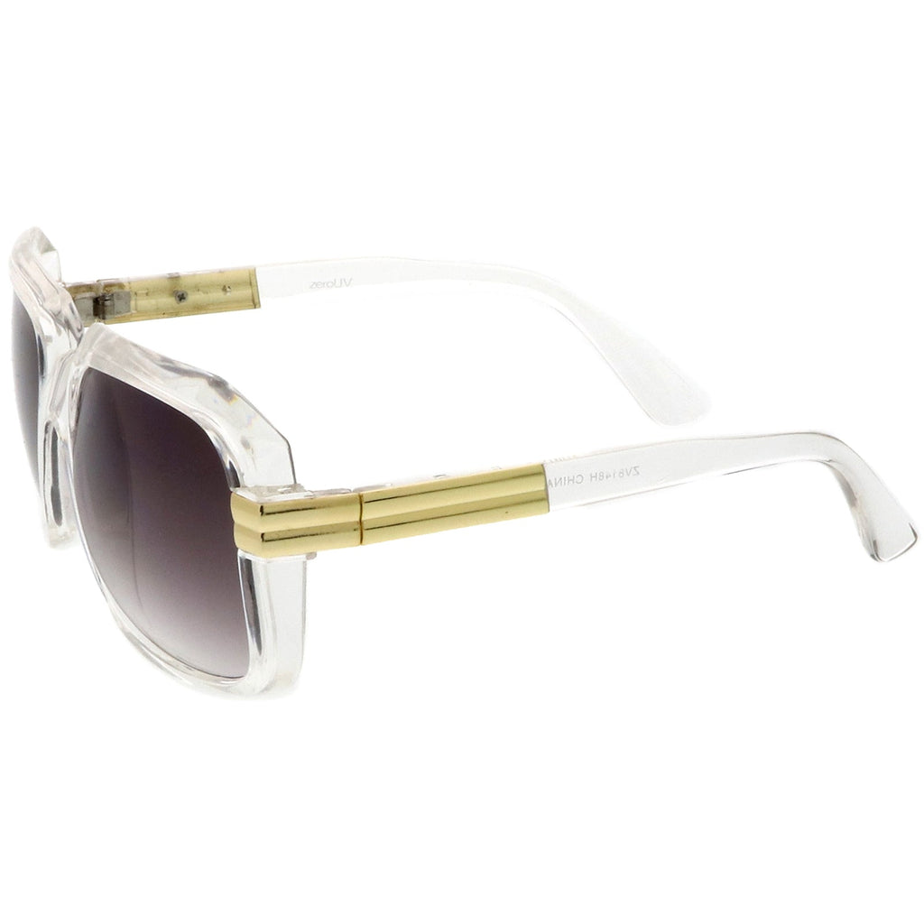 Retro Hip Hop Fashion Square Aviator Sunglasses 8148