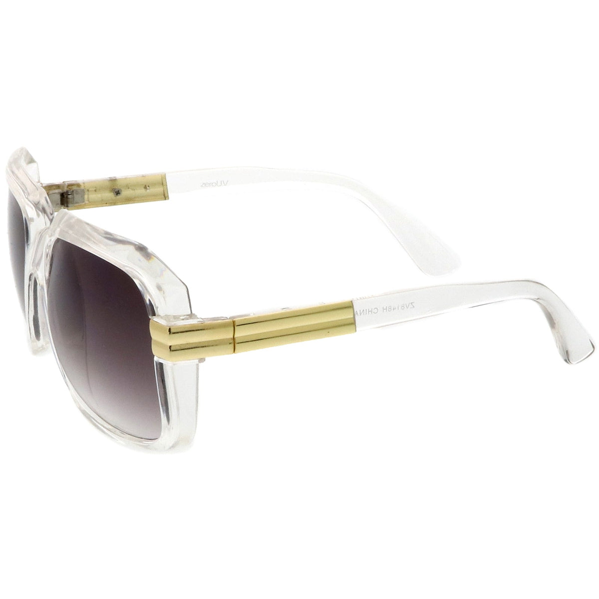 Retro Hip Hop Fashion Square Aviator Sunglasses 8148