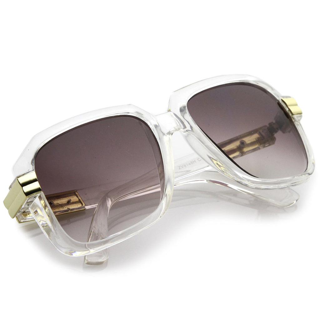 Retro Hip Hop Fashion Square Aviator Sunglasses 8148