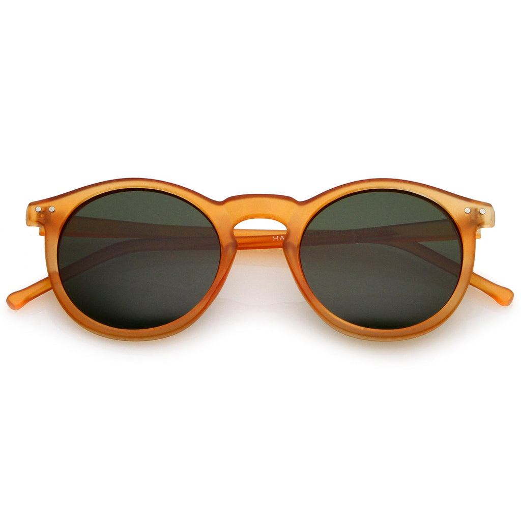 Vintage Inspired Round Indie Dapper P3 Polarized Sunglasses C933