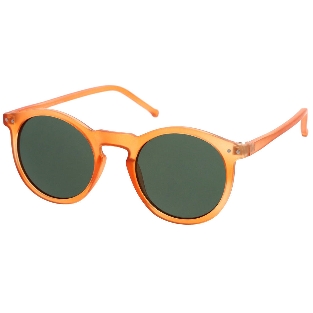 Vintage Inspired Round Indie Dapper P3 Polarized Sunglasses C933