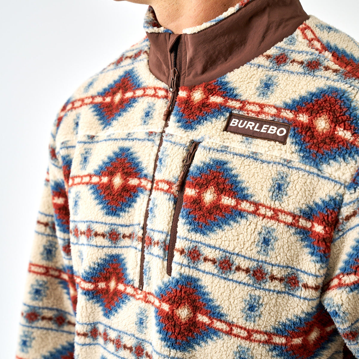 Mountain Fleece - Quarter Zip - Arizona Aztec