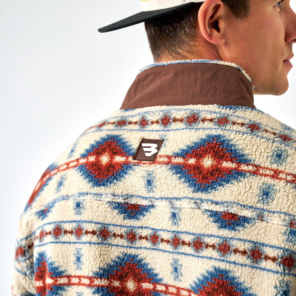 Mountain Fleece - Quarter Zip - Arizona Aztec