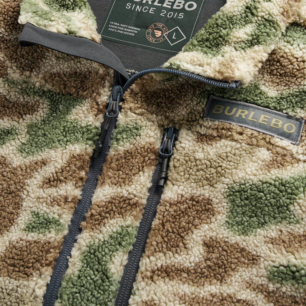 Sherpa - Quarter Zip - Alpine Camo