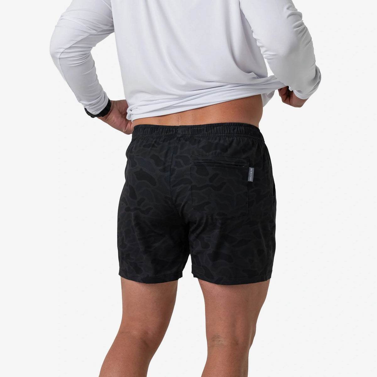 Athletic Short - Black Camo - Black Liner