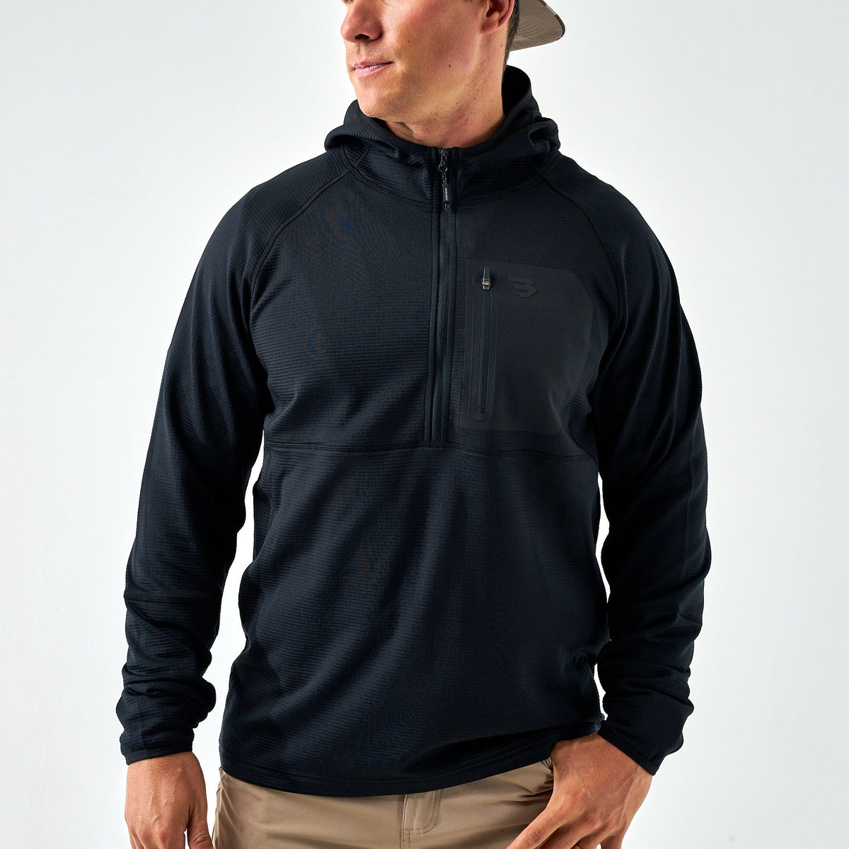 Blaze Tech - Quarter Zip - Black