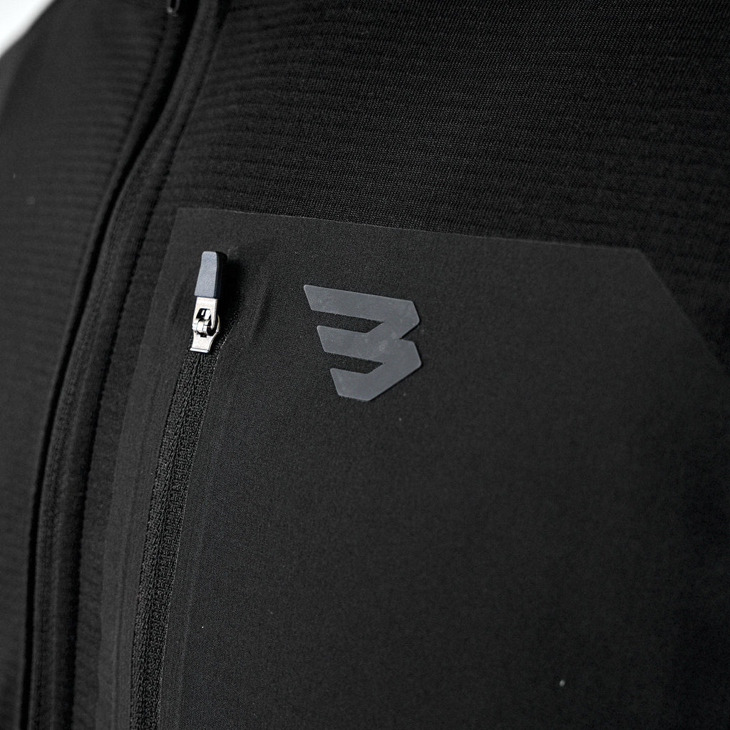 Blaze Tech - Quarter Zip - Black