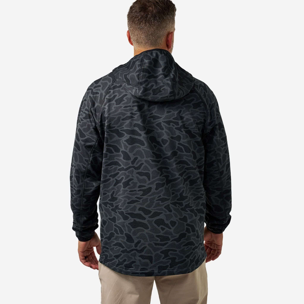 Blaze Tech - Quarter Zip - Black Camo